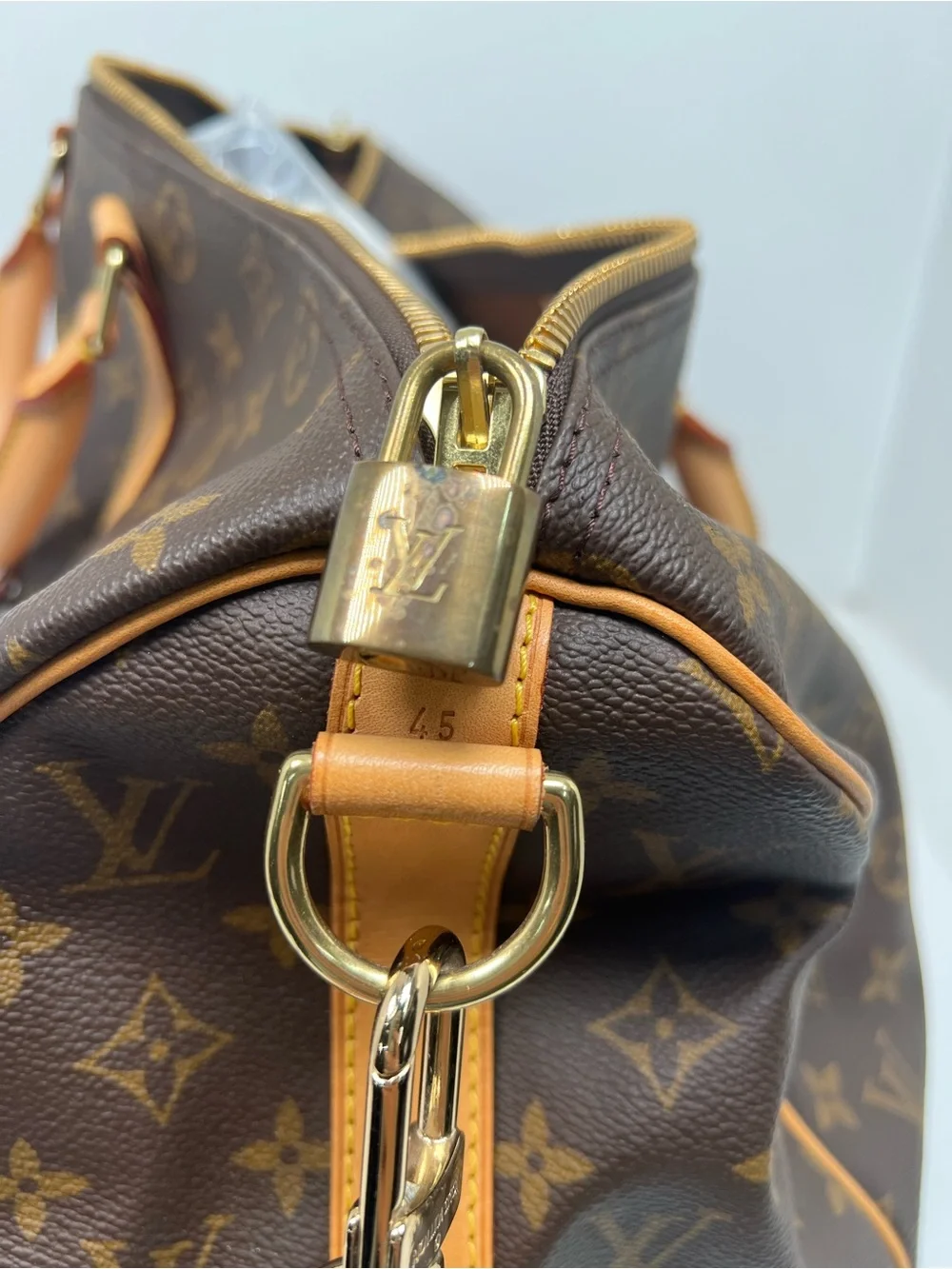 Auth Louis Vuitton Monogram Keepall 45 M41428 Boston Bag